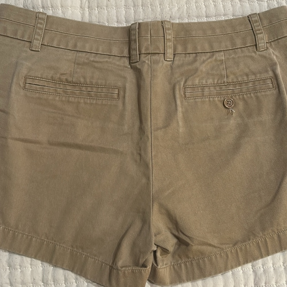 3 pairs! J. Crew Women's Chino Shorts - White, Gray, & Tan - Picture 8 of 10